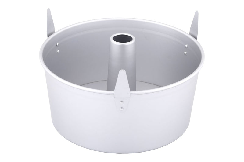 Paderno Professional Uncoated Aluminum Angel Food Cake Pan, Silver N4