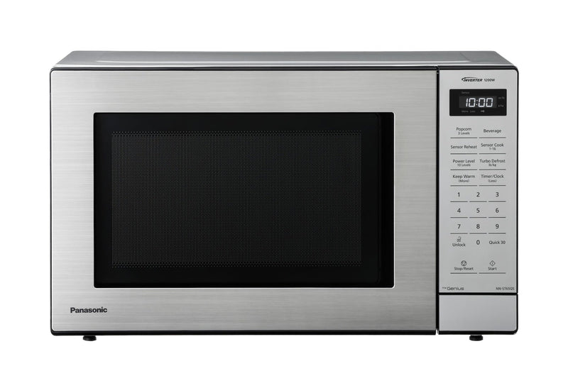 Panasonic Genius High Power Microwave Oven with Inverter, Touchpad Controls, 1200W, 1.2-cu.ft., Stainless Steel G7
