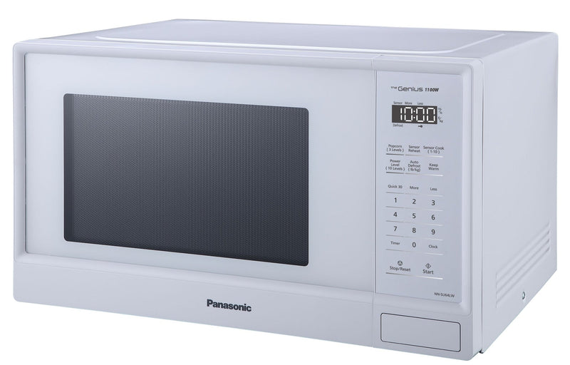Panasonic NN-SU64LW Countertop Microwave Genius Sensor Cooking, 1.3-cu.ft., Matte White S4