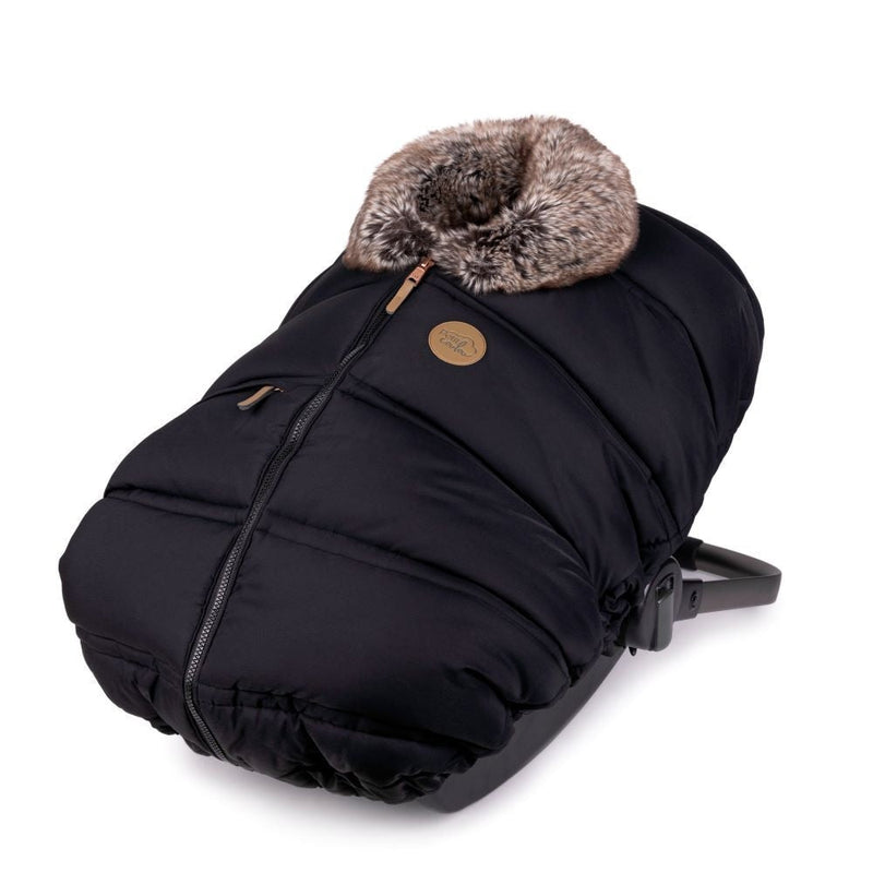 Petit Coulou Winter Baby Car Seat Cover, Classic Collection, Onyx B3