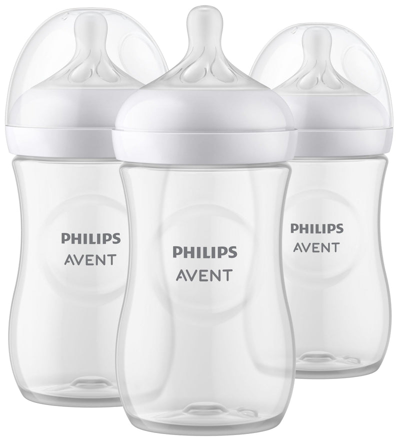 Philips Avent Baby Bottle, SCY903/03 Natural Baby Bottle, 9-oz, 3-pk A0