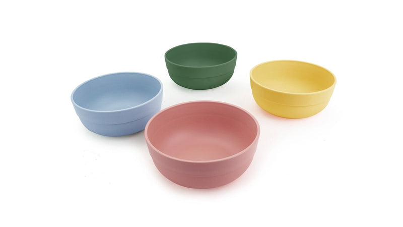 Reusable Plastic Tumbler Bowls, BPA Free, Recyclable Material, 4-pk C5