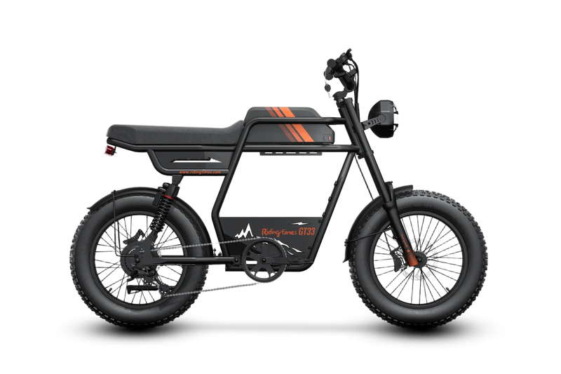 GT33 All-Terrain Cafe Racer Cargo Electric Bike N3