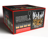 Riedel Double Old Fashioned (DOF) Glass Whiskey Tumbler, Clear, 10.4-oz, 4-pk