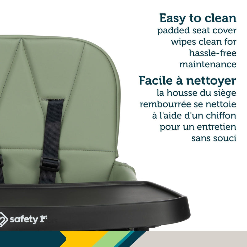 Safety 1st Lily Compact Foldable Mineral Green High Chair O7