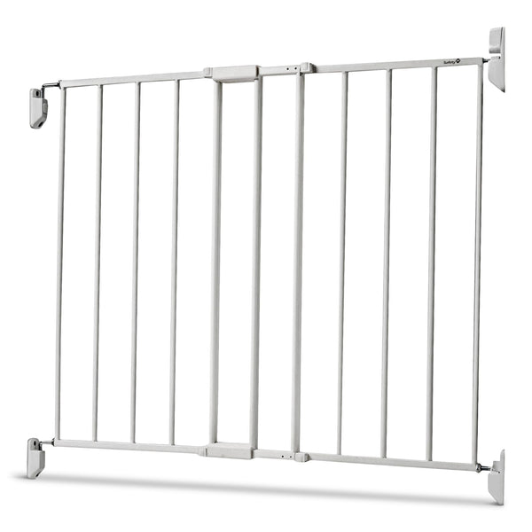 Safety 1st Top of Stairs Metal Gate, White W8