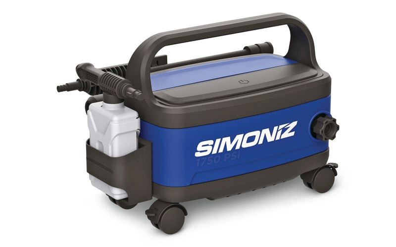 SIMONIZ 1750 PSI 1.8 GPM Wheeled Electric Pressure Washer with Foam Blaster S3