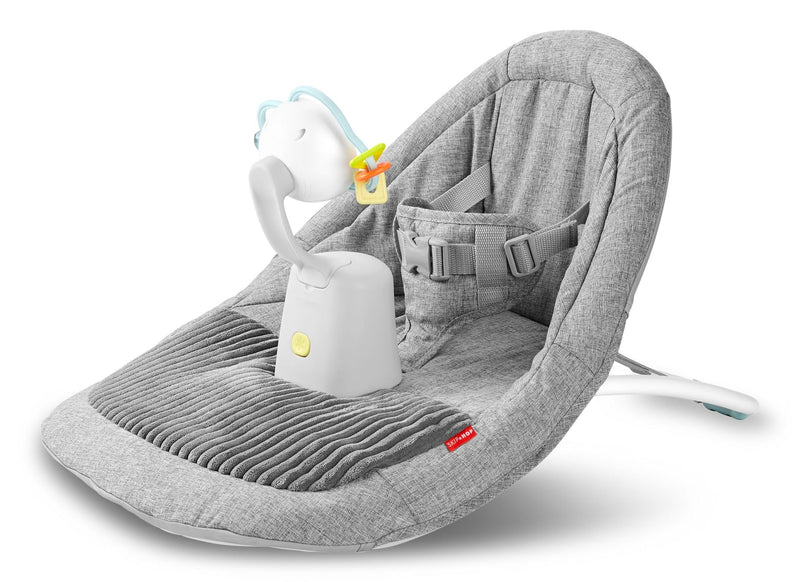 Skip Hop Silver Lining Cloud Upright Floor Seat with Multisensory Toy Attachment I4