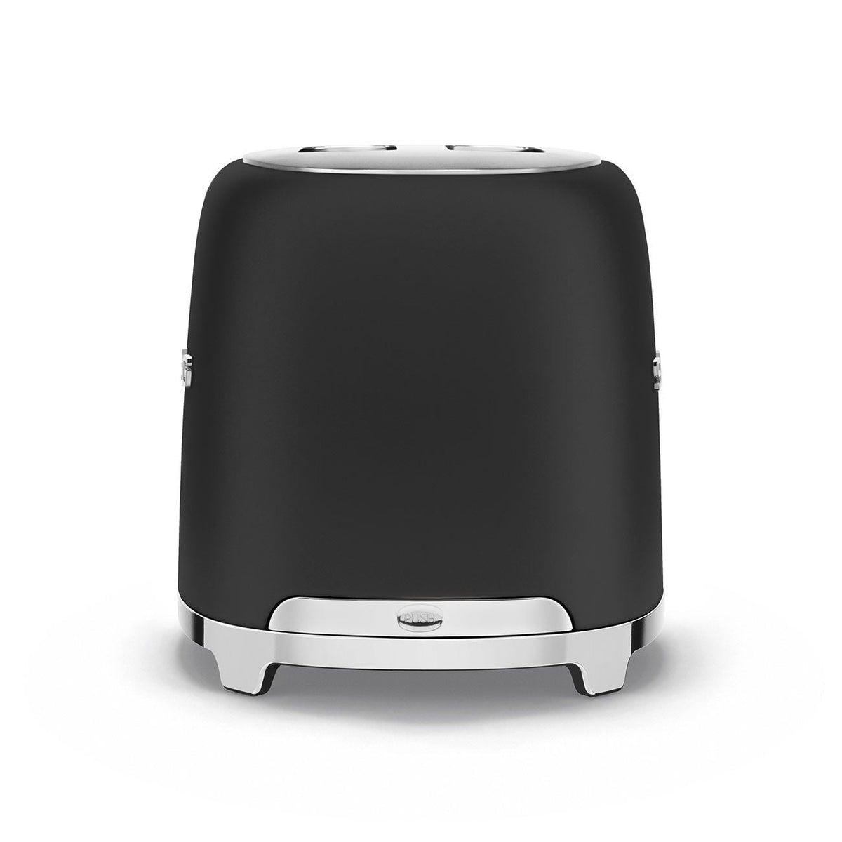 Smeg 50's Retro Style Wide Slot Pop Up Electric Toaster with 6 Settings, 2-Slices, Matte Black