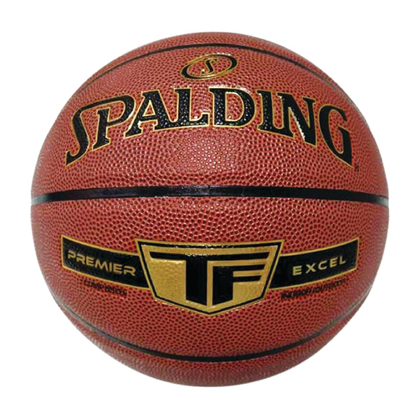 Spalding Premier Excel Indoor/Outdoor Composite Basketball, Official Size 7, 29.5-in O8