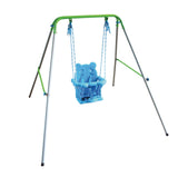 Sportspower Outdoor Foldable Metal/Steel Swing Set, Ages 12-36 Months, 55-lb Capacity