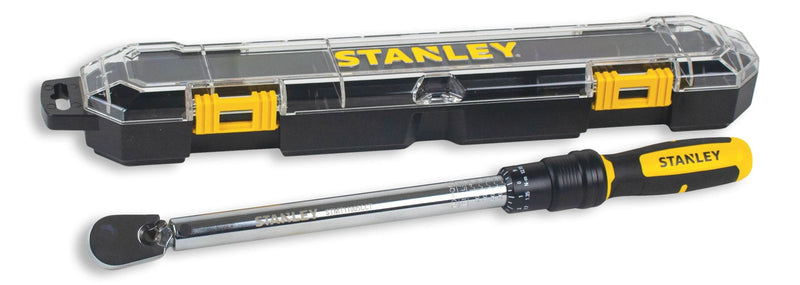 Stanley Professional Grade 3/8-in Drive, Micro-Adjust Torque Wrench, 20-100 ft-lbs J9