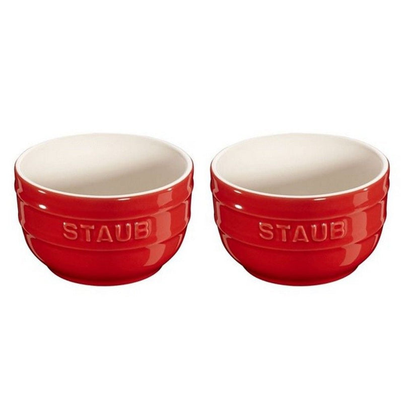 Staub 2piece Ramekin Set - Cherry W9