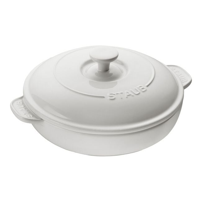 Staub Brie Baker White A9