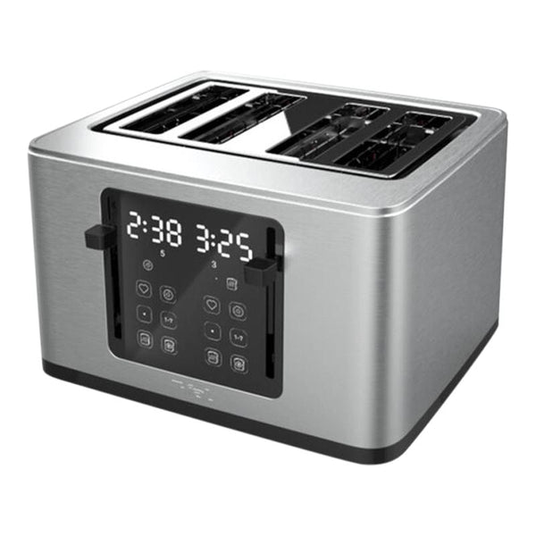 T-fal 4-Slice Stainless Steel Digital Toaster, Extra wide slots, 7 Browning levels Y6