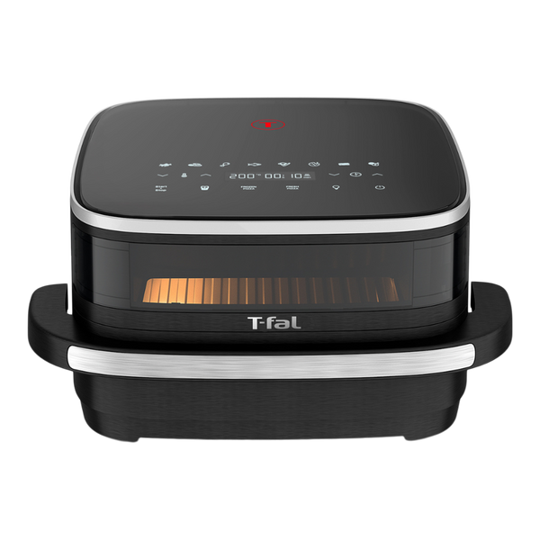 T-fal Easy Fry XL Surface Air Fryer, 10-in-1, Large Air Fryer, Super-Sized Cooking Surface, Compact Format, 4L / 4.2Qt, Black G5