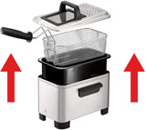 T-fal Easy Pro Deep Fryer, Stainless Steel, 3L