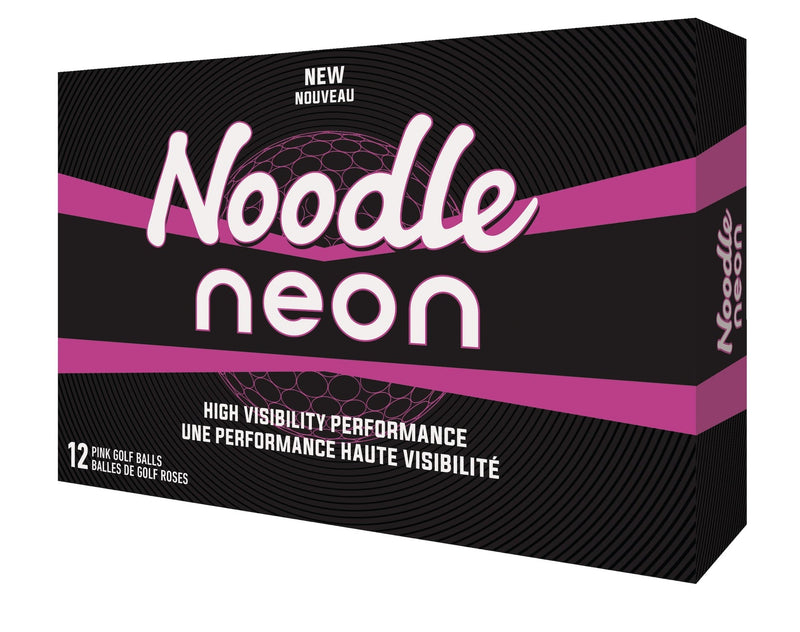 TaylorMade Noodle Neon Golf Balls, Pink, 12-pk C5