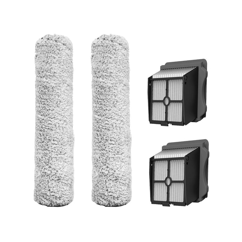 Tineco iFloor 3/Floor One S3 Vacuum Brush Roller Replacement Kit with 2 HEPA Filters Z7