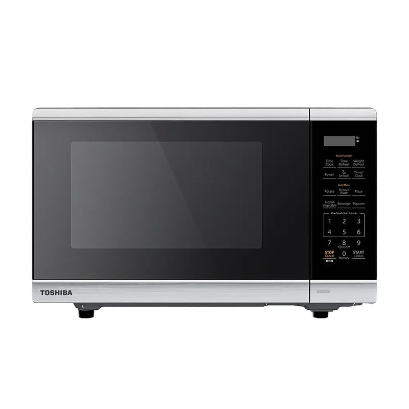 Toshiba Countertop Microwave, Stainless Steel, 900 W, 0.9-cu-ft R2