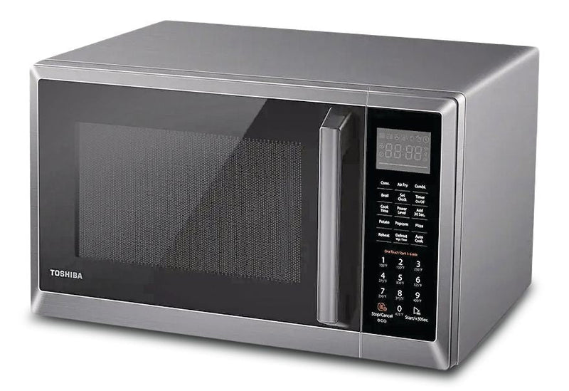 Toshiba Countertop Microwave, Stainless Steel Air Fryer, 1500 W, 1.0-cu-ft P2