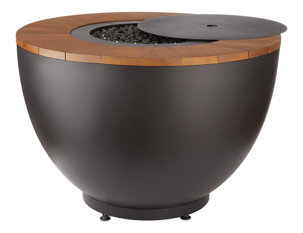 Vermont Castings Round Outdoor Gas Fire Table, 65,000 BTUs, 36-in V6