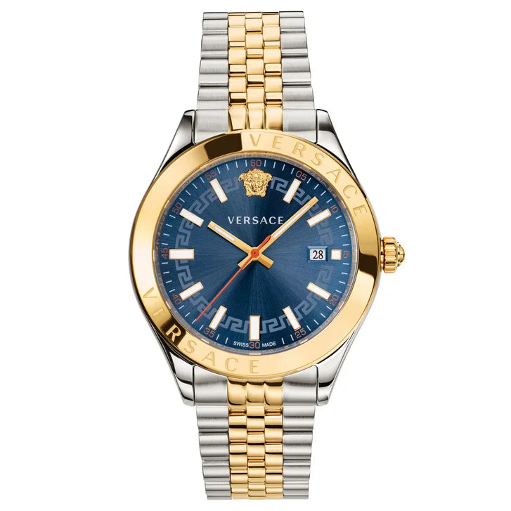 Versace Hellenyium Blue Dial Men's Watch P9