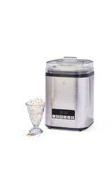 Vida by PADERNO Digital Ice Cream Maker, 4-in-1 Ice Cream & Frozen Treat Maker, Stainless Steel, 1.9-L