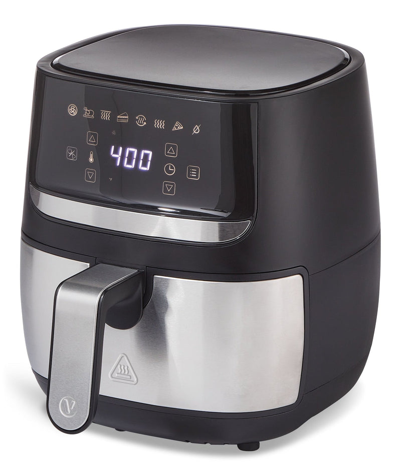 Vida by PADERNO Stainless Steel Non-Stick Air Fryer, 4-qt K1