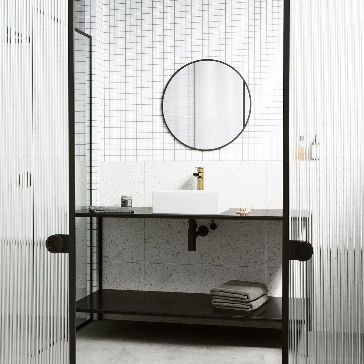 VIGO Bryant MatteStone 15x15-in Deep White Bathroom Sink/Basin with Square Vessel