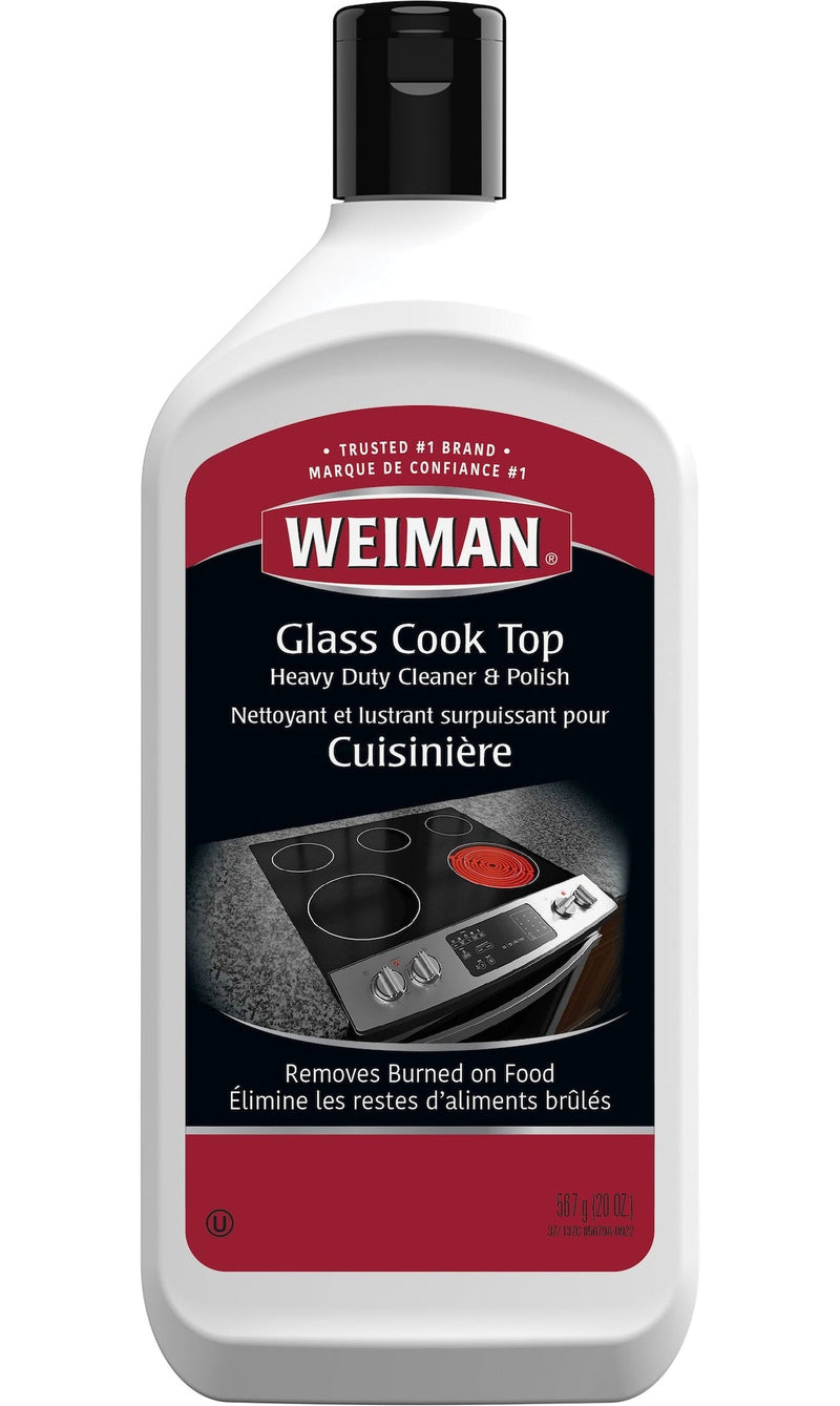Weiman Heavy-Duty Glass Cooktop Cleaner & Polish, 472-mL N3