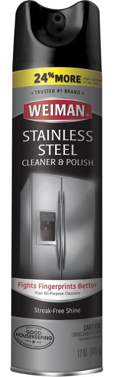 Weiman Stainless Steel Cleaner and Polish Spray, 340-g B6