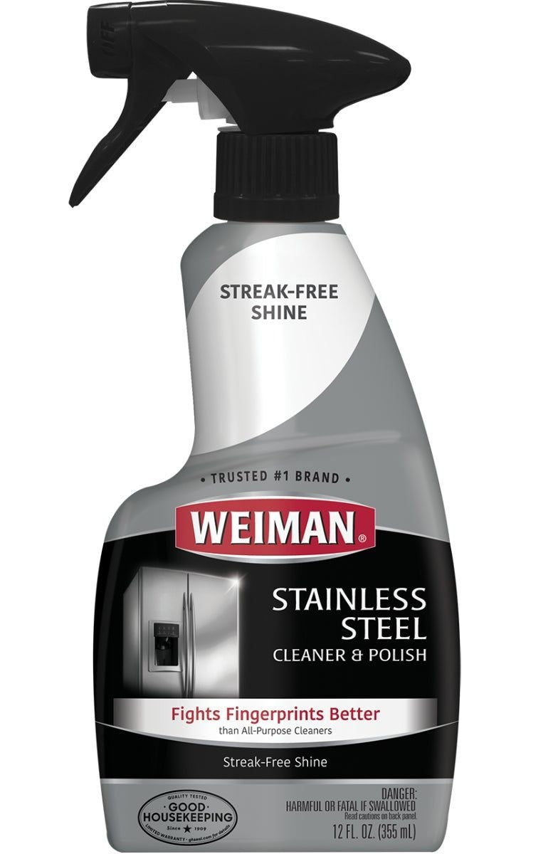 Weiman Stainless Steel Cleaner and Polish Spray, 355-mL E1