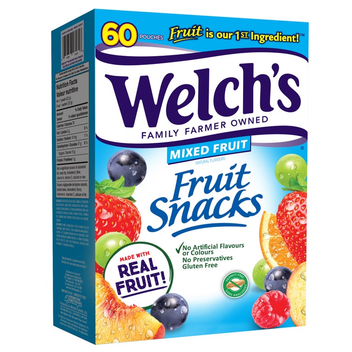 Welch's Fruit Snacks, 60 x 22 g I7