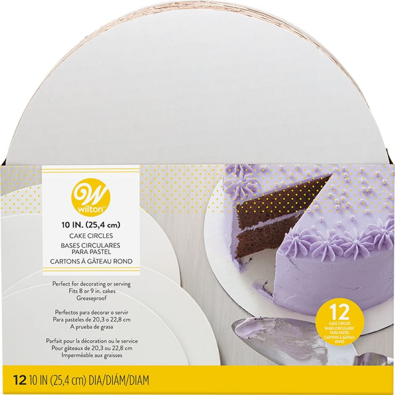 Wilton Cake Circles, 10-in, 12-pc E7