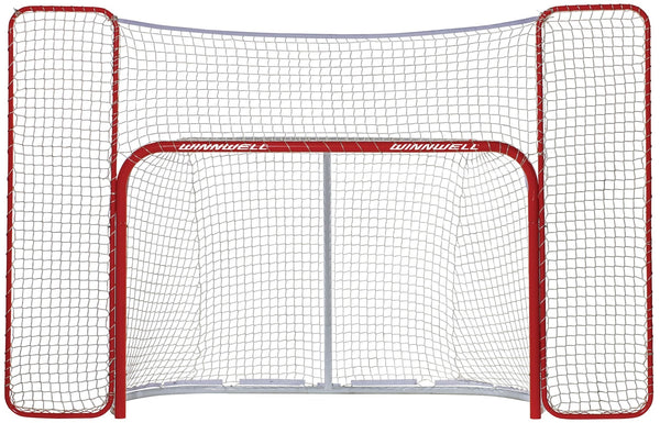 Winnwell Steel Street Hockey Net with Backstop, 72-in L0