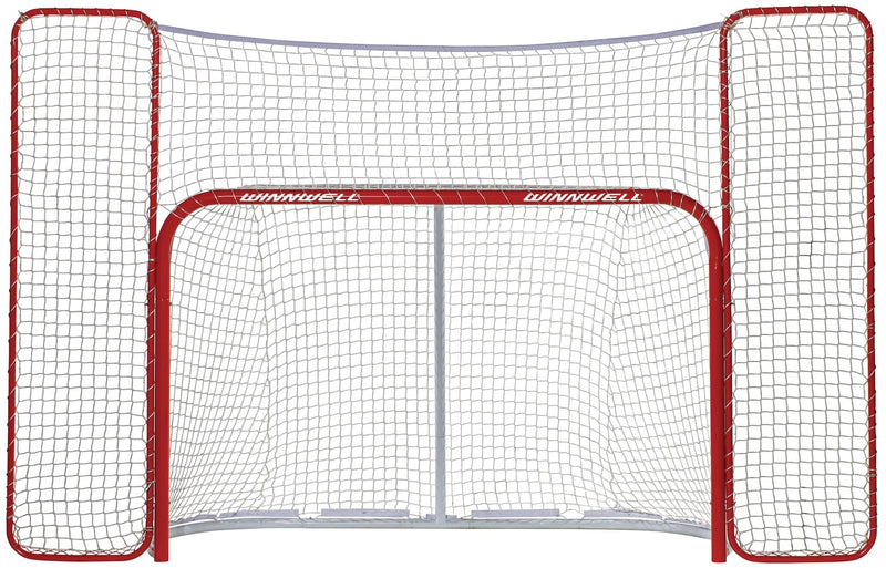 Winnwell Steel Street Hockey Net with Backstop, 72-in L0