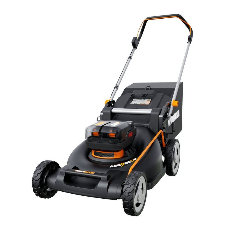 Worx NITRO 3-in-1 40V Push Poly Mower with IntelliCut, 21-in X7