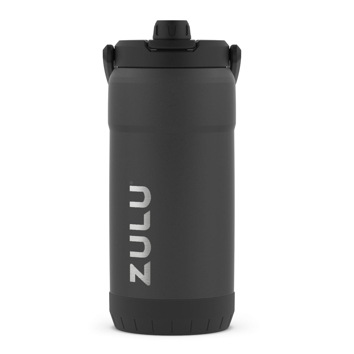 Zulu Mammoth Vacuum Insulated Stainless Steel Water Jug, 101-oz, Black, with Leakproof Lid